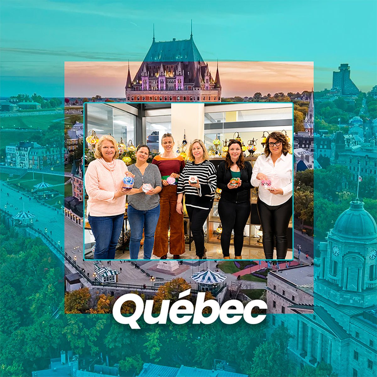 Cours de mosaïque à Québec City