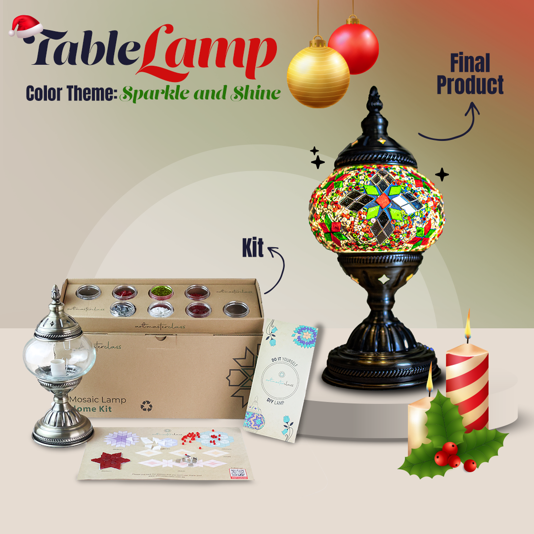 Christmas Table Lamp Home Kits