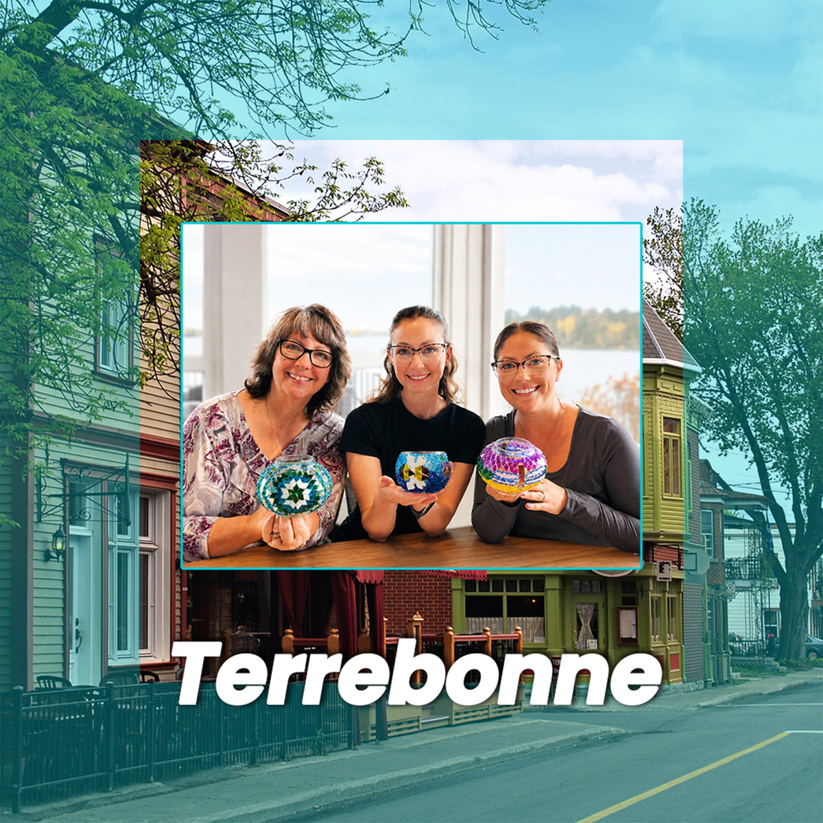 Cours de mosaïque à Terrebonne, QC