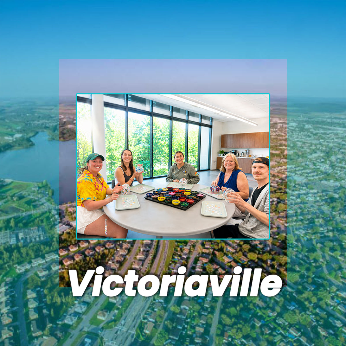 Cours de mosaïque à Victoriaville, QC