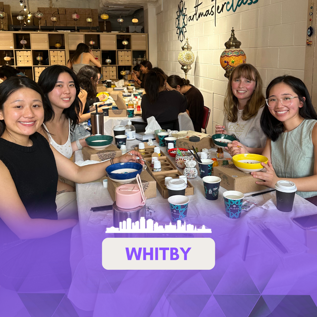 Ceramic Painting Classes in Whitby, ON