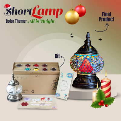 Christmas Short Table Lamp Home Kit