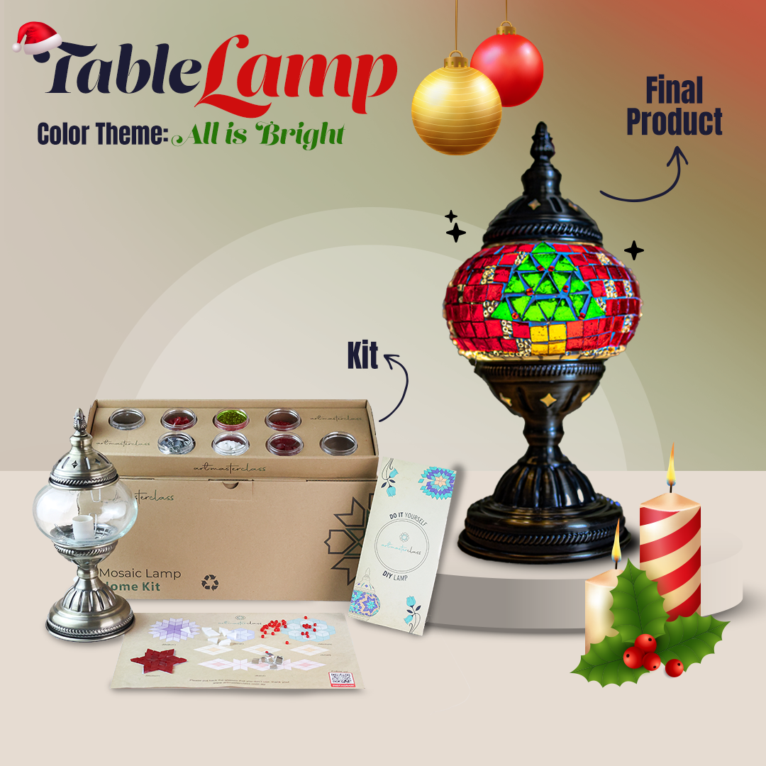 Christmas Table Lamp Home Kits