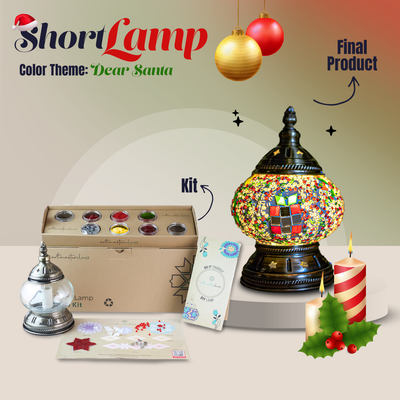 Christmas Short Table Lamp Home Kit