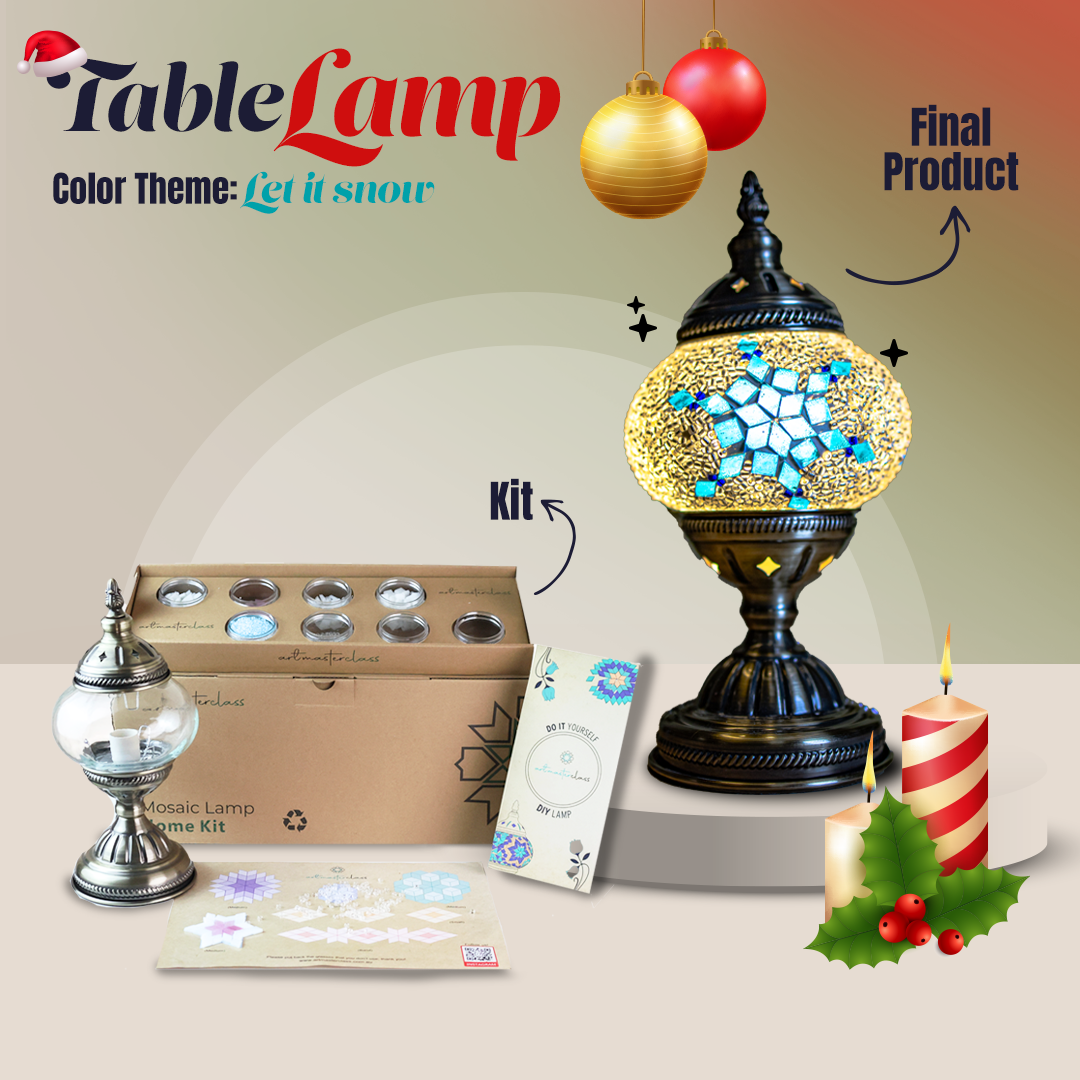 Christmas Table Lamp Home Kits