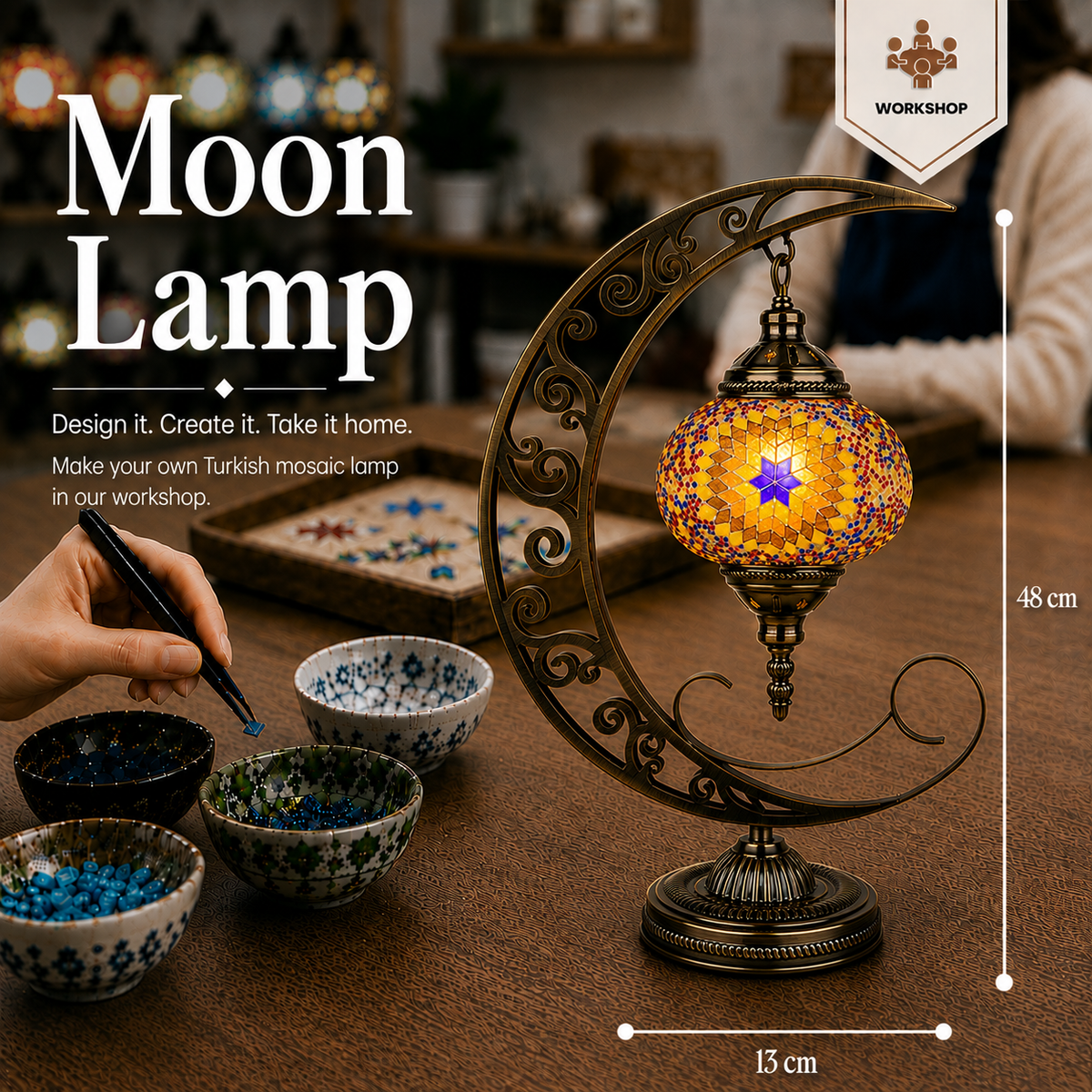 mosaic variant moon-lamp