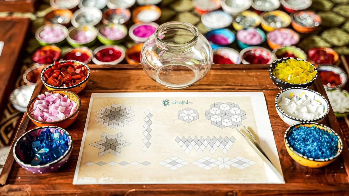 Mosaic Lamp Workshop Classess in Toronto- Artmasterclass